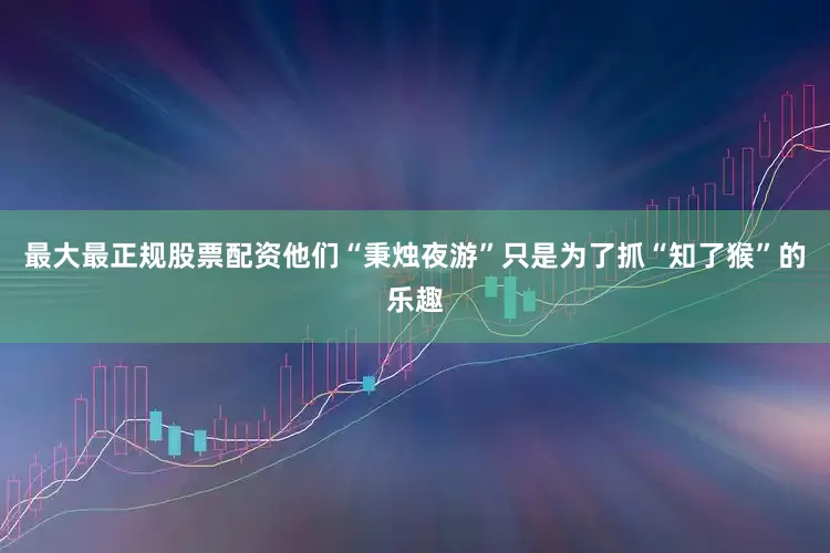最大最正规股票配资他们“秉烛夜游”只是为了抓“知了猴”的乐趣